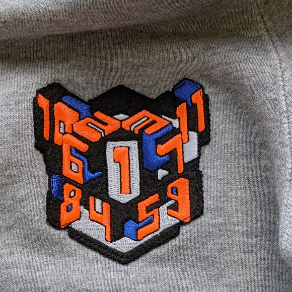 🔥Nike Hoodie Light Grey Women's XS Organic Cotton - Picture 6 of 8